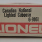 Lionel 6-9161 O Gauge Canadian National Caboose EX/Box