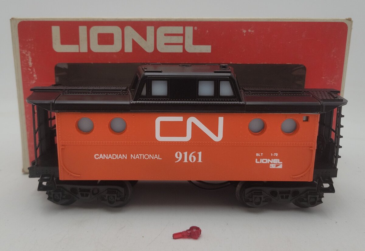 Lionel 6-9161 O Gauge Canadian National Caboose EX/Box