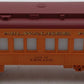 Lionel 6-9503 O Gauge Milwaukee Road "City of Chicago" Passenger Car EX
