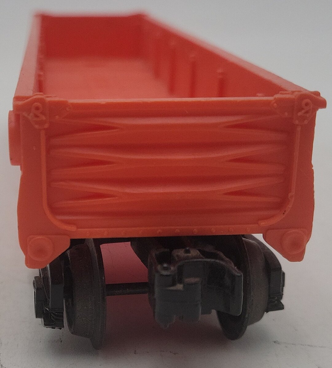 Lionel 6-9131 O Gauge Denver and Rio Grande Western Long Gondola (Orange) VG