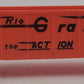 Lionel 6-9131 O Gauge Denver and Rio Grande Western Long Gondola (Orange) VG