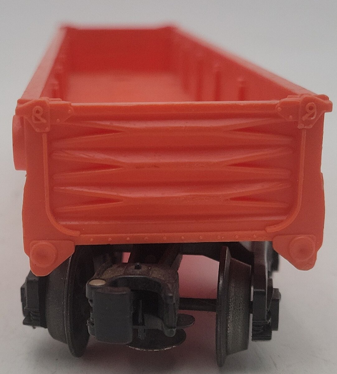 Lionel 6-9131 O Gauge Denver and Rio Grande Western Long Gondola (Orange) VG