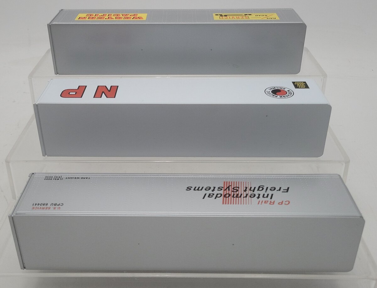 Lionel 6-12907 O Gauge Intermodal Containers (Set of 3) LN/Box