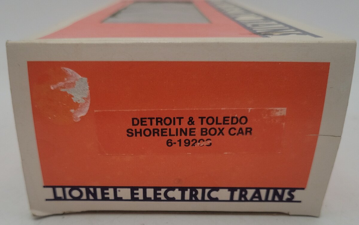 Lionel 6-19203 O Gauge Detroit & Toledo Shoreline Box Car EX/Box