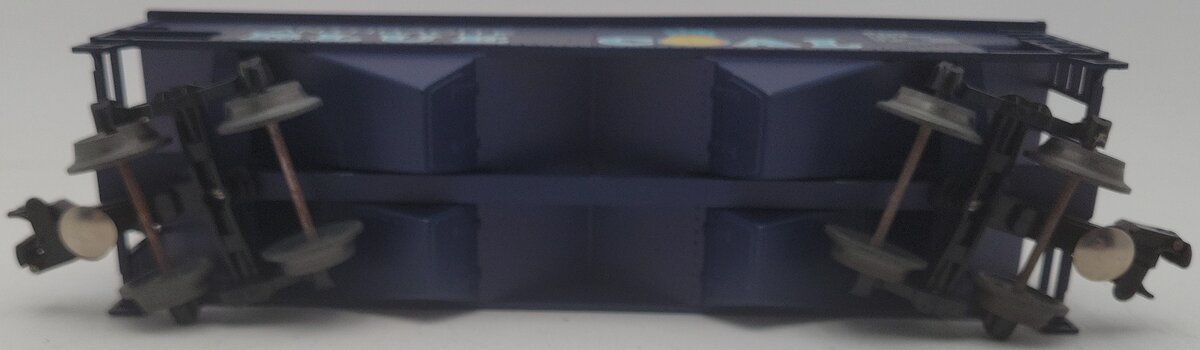 K-Line O Gauge RDG Anthracite Blue Coal Hopper Car #109800 EX