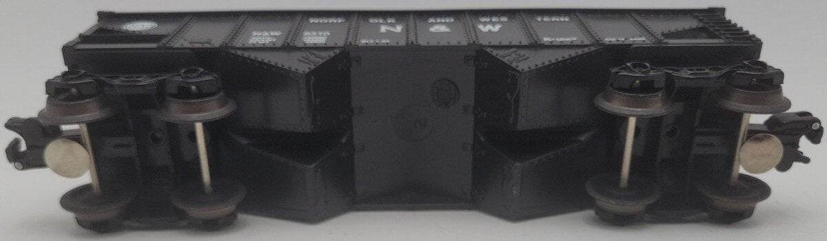 K-Line K5310 O Gauge Norfolk & Western 2-Bay Hopper EX