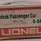 Lionel 6-6410 O Gauge Amtrak Streamlined Pullman Car #6410 EX/Box