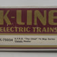 K-Line K75034 Santa Fe Chief #4 Map Series, Reefer EX/Box