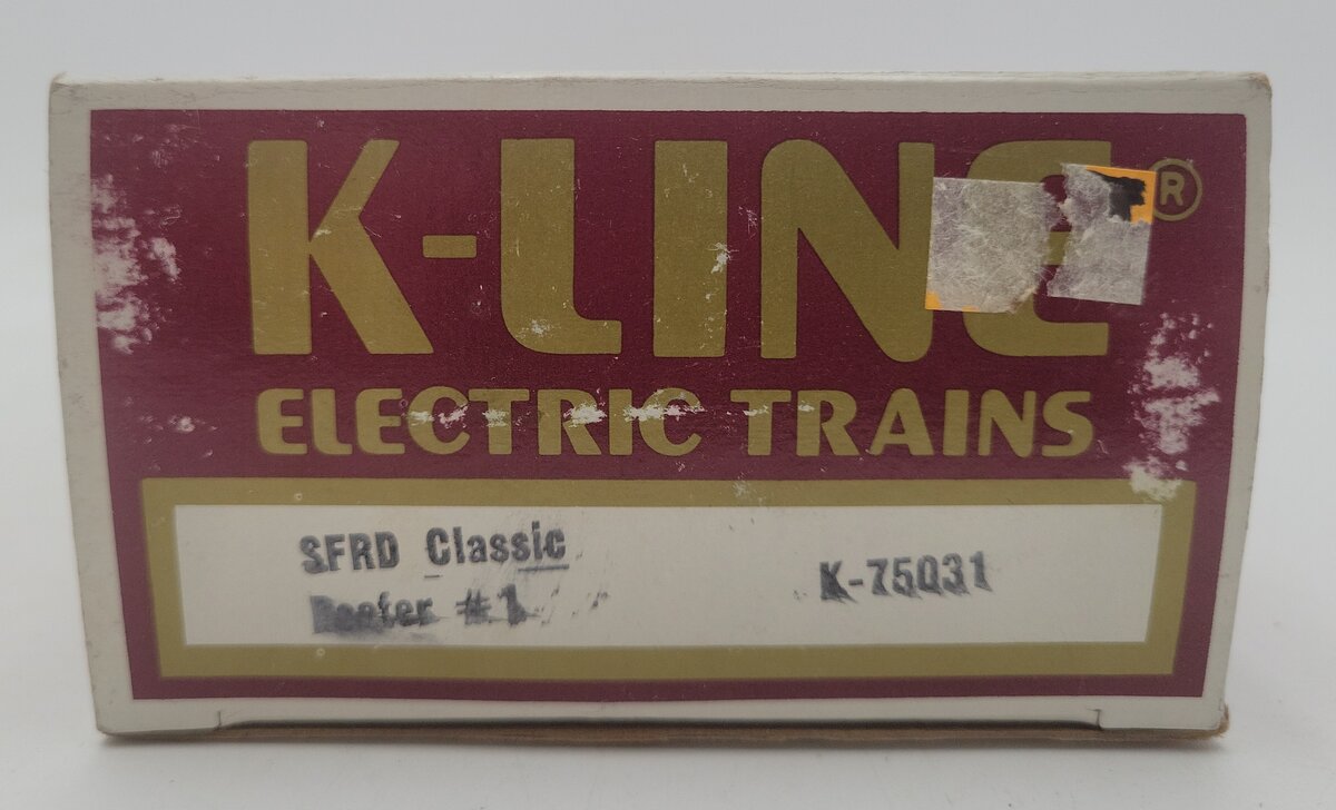K-Line K75031 O Gauge Santa Fe Classic Reefer Car EX/Box