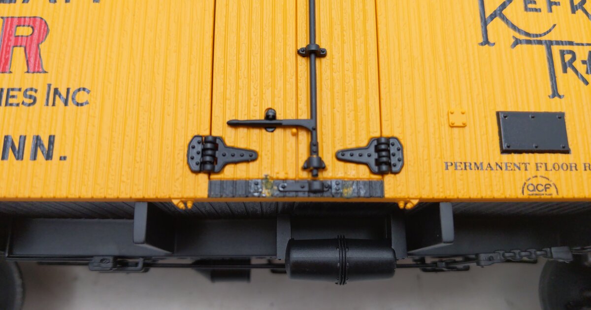 MTH 20-90285F O Gauge Land O'Lakes 36' Woodsided Reefer #10182 EX/Box