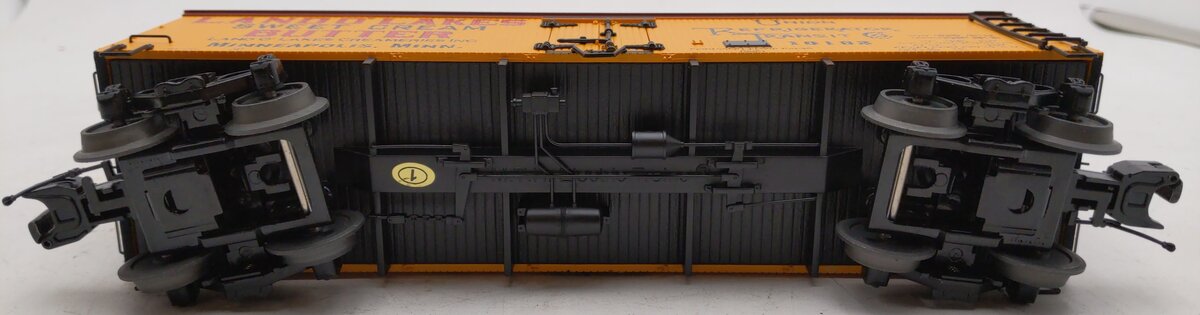 MTH 20-90285F O Gauge Land O'Lakes 36' Woodsided Reefer #10182 EX/Box