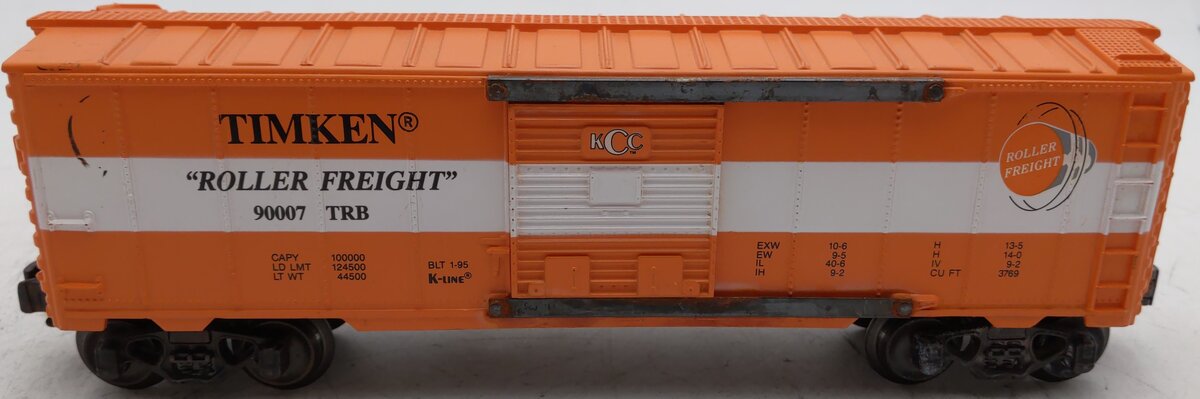 K-Line K-90007 O Gauge Timken Roller Freight Boxcar EX