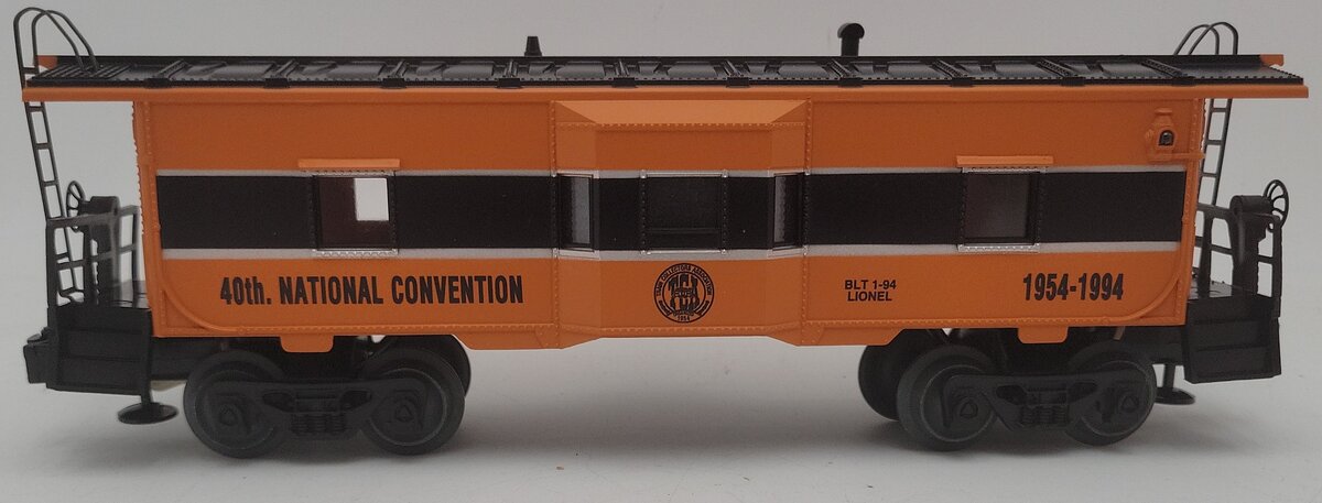 Lionel 6-52036 O Gauge TCA 40th National Convention Bay Window Caboose 1954-1994 LN/Box