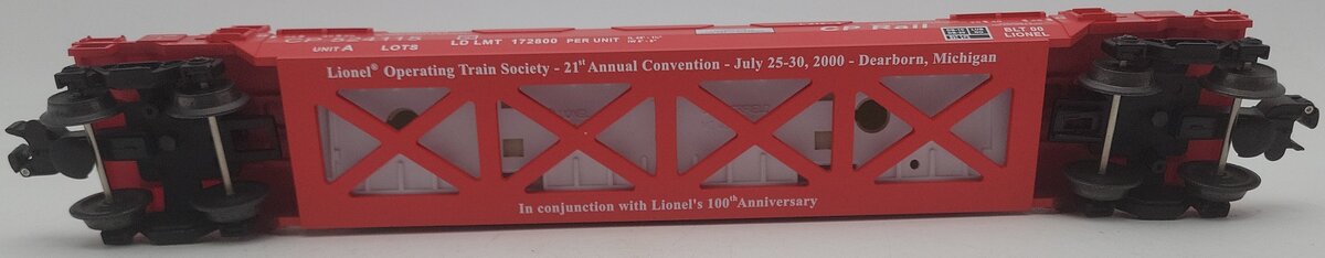 Lionel 6-52196 O Gauge Canadian Pacific Rail Double Stack Unit #524115 EX/Box