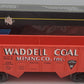 Weaver U1151L O Gauge Waddell Coal 2-Bay Ribbed Coal Car #104 (3 Rail) EX/Box