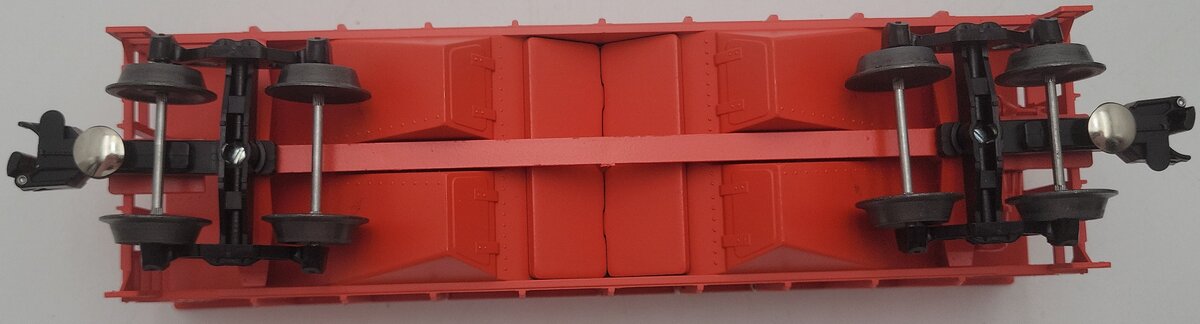Weaver U1151L O Gauge Waddell Coal 2-Bay Ribbed Coal Car #104 (3 Rail) EX/Box