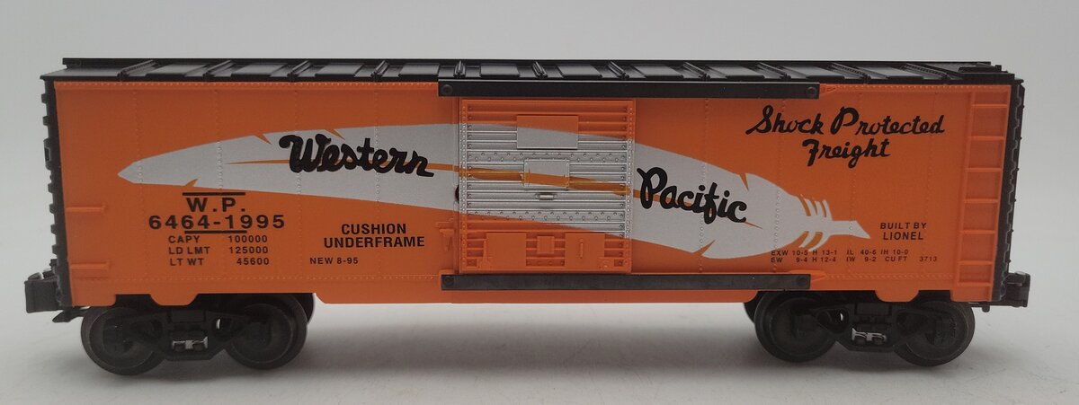 Lionel 6-52057 O Gauge TTOS-1995 Western Pacific Convention 6464 Boxcar EX/Box