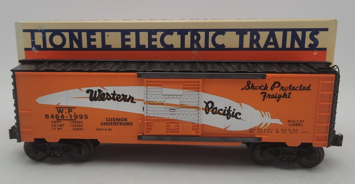 Lionel 6-52057 O Gauge TTOS-1995 Western Pacific Convention 6464 Boxcar EX/Box