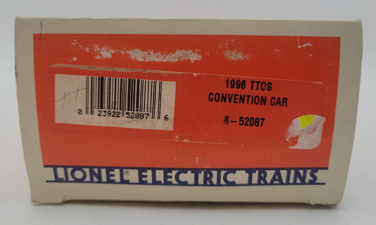 Lionel 6-52087 O Gauge 1996 TTOS New Mexico Central Boxcar EX/Box