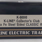 K-Line K-90010 O Gauge Santa Fe KCC 1996 Steel-Sided Reefer Car EX/Box