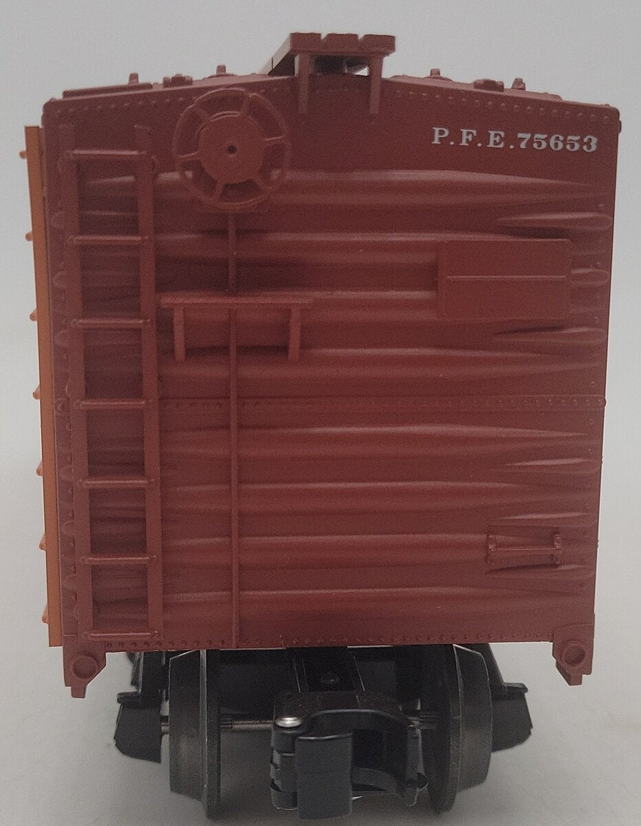Weaver 75653(#2) O Gauge Pacific Fruit Express Woodside Refrigerator (3-Rail) LN/Box