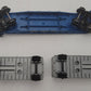 Lionel 6-9226 O Gauge Delaware and Hudson Flatcar with 2 Trailers EX/Box
