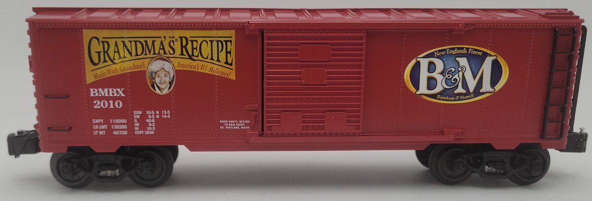K-Line 6-22677 O Gauge 2010 Netca Division B&M Boxcar EX/Box
