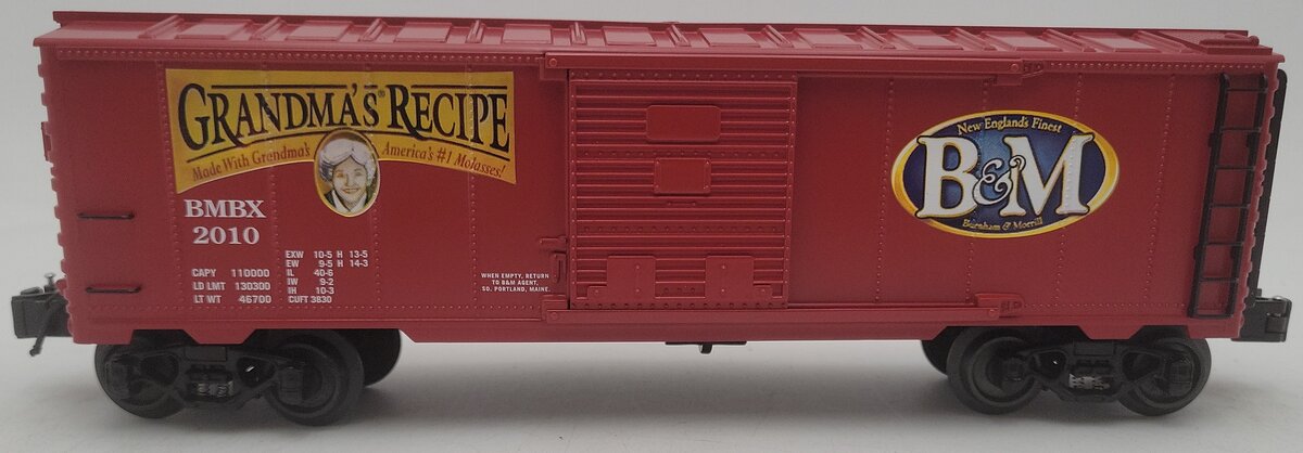 K-Line 6-22677 O Gauge 2010 Netca Division B&M Boxcar EX/Box