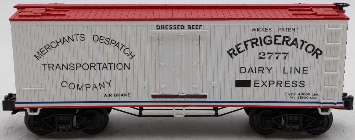 MTH 30-7867 Merchants Despatch Transportation Company 19th C. Reefer Car #2777 EX/Box