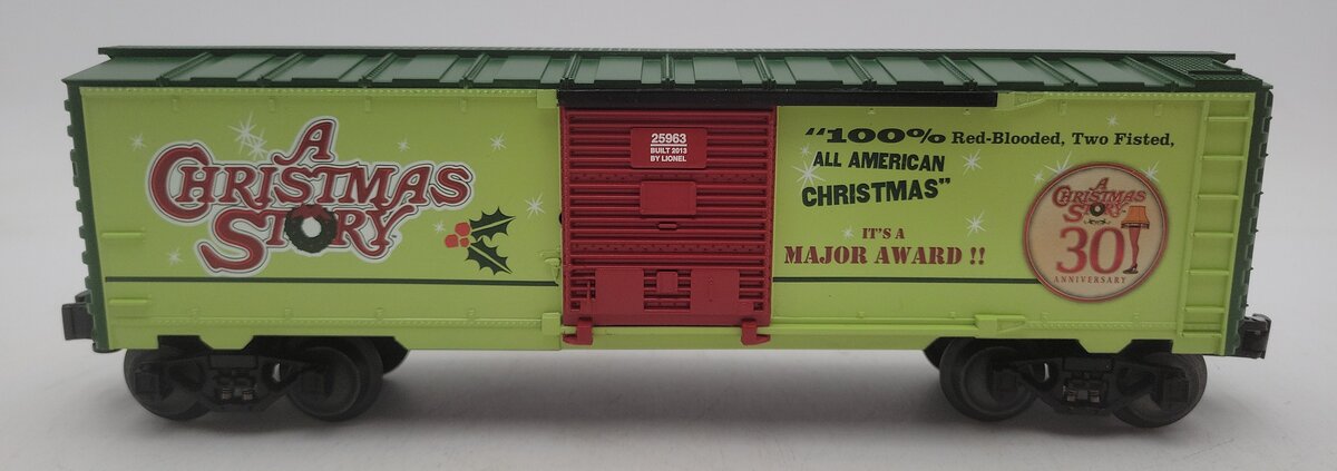 Lionel 6-25963 O Christmas Story 30th Anniversary Boxcar LN/Box