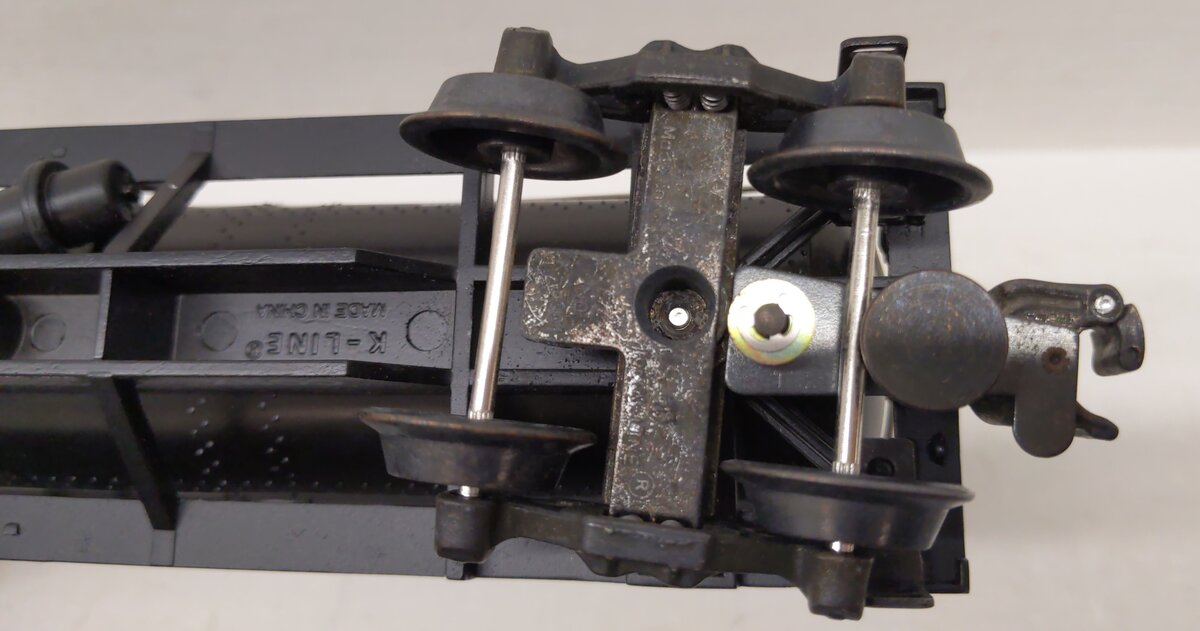 K-Line K-639104 O Gauge Conoco Riveted Tank Car/Bank EX/Box