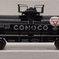 K-Line K-639104 O Gauge Conoco Riveted Tank Car/Bank EX/Box