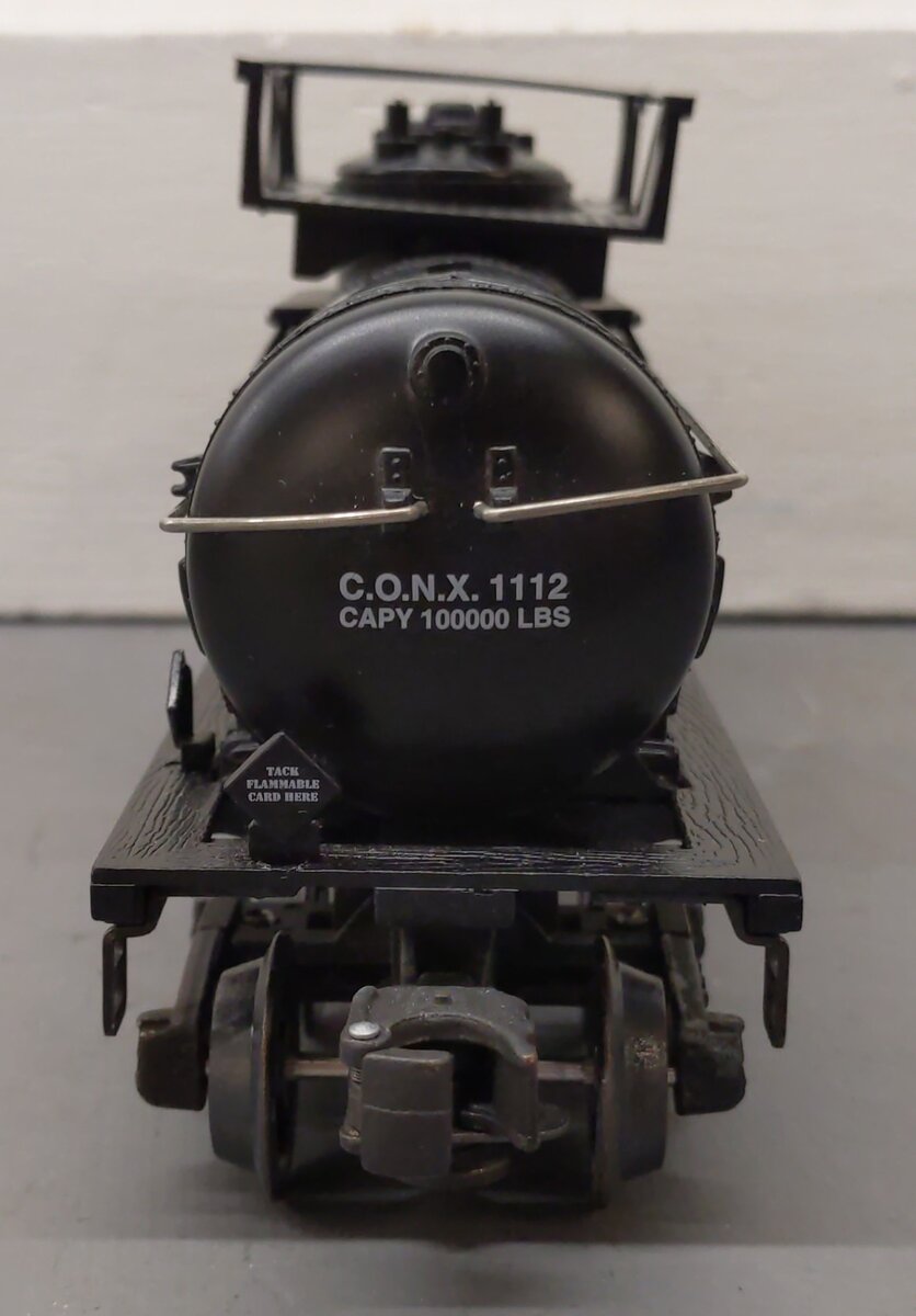 K-Line K-639104 O Gauge Conoco Riveted Tank Car/Bank EX/Box