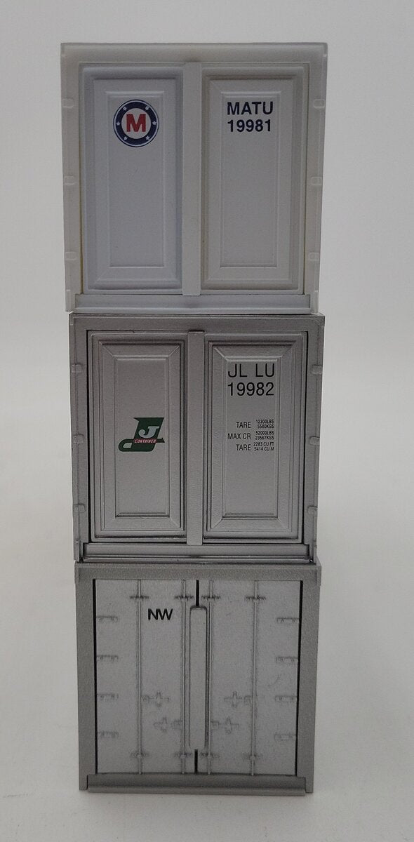 Lionel 6-12987 O Intermodal Containers (Pack of 3) LN/Box