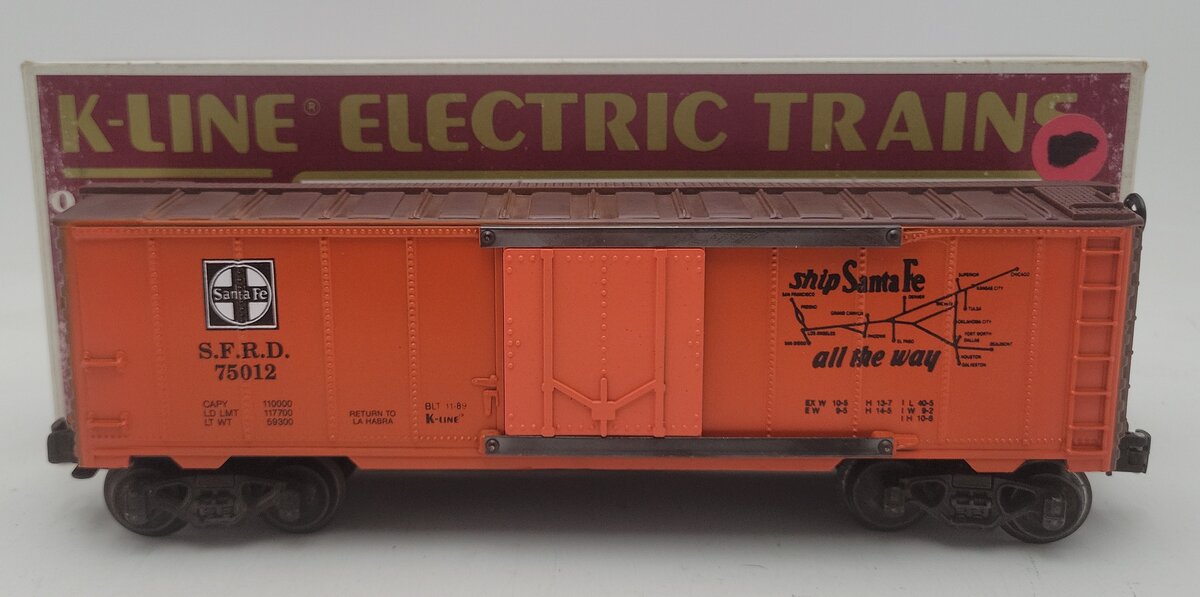 K-Line K75012 Santa Fe "The Chief" Reefer Car #75012 EX/Box