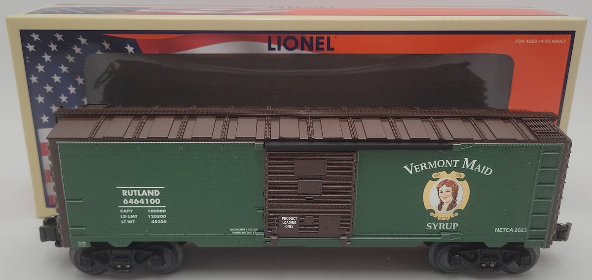 Lionel 2301280 O Gauge 2023 Convention Fund Raiser Boxcar #6464100 LN/Box