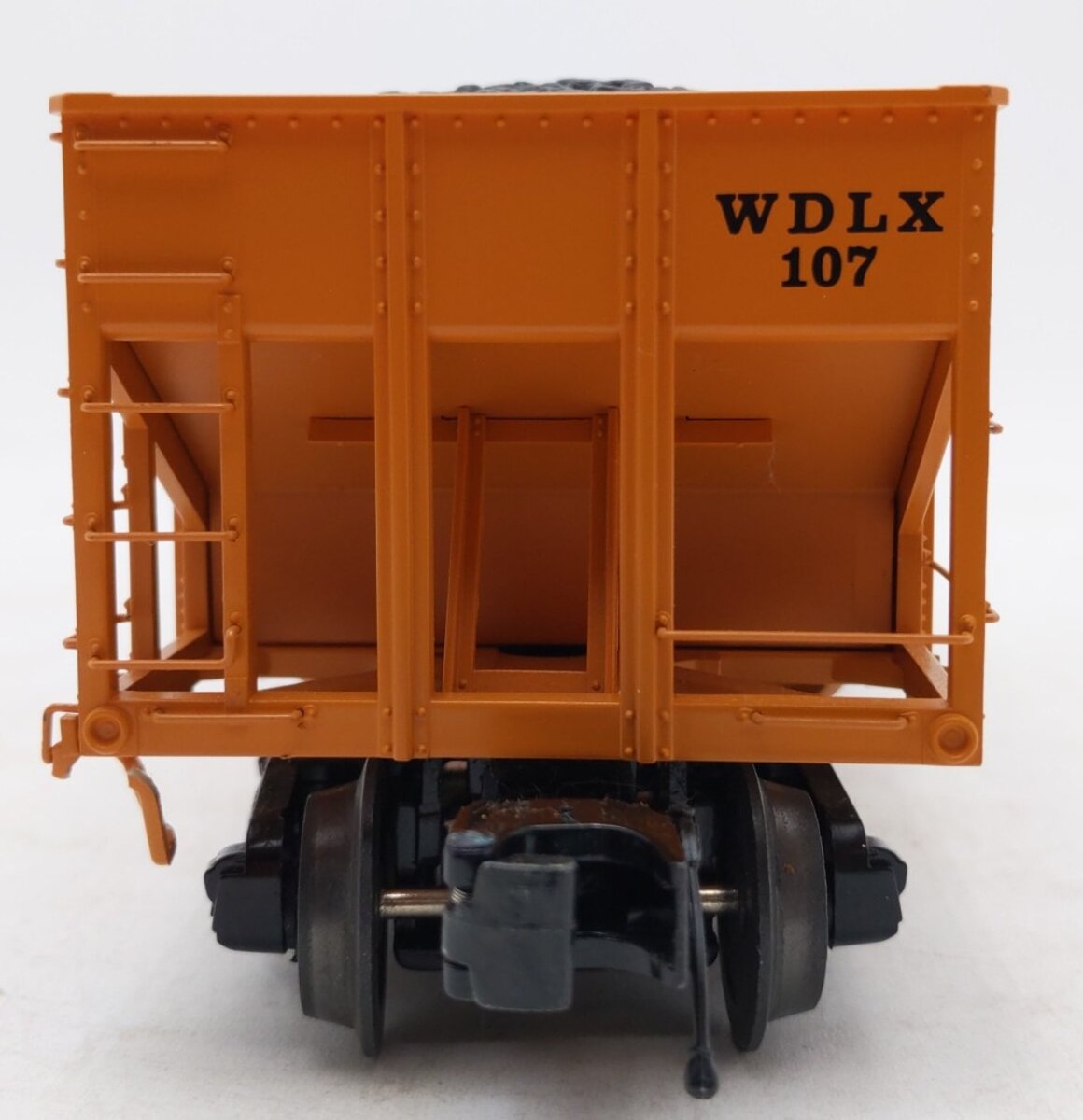 MTH 20-97200 O Waddell Coal MTHRRC 2007 Fish Belly Hopper Car w/Load #107 EX/Box