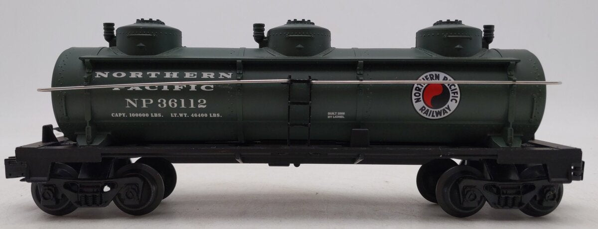 Lionel 6-36112 O Gauge Northern Pacific 3 Dome Tank Car #36112 LN/Box