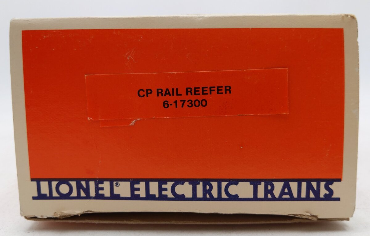 Lionel 6-17300 O Gauge Canadian Pacific Railway Reefer Car