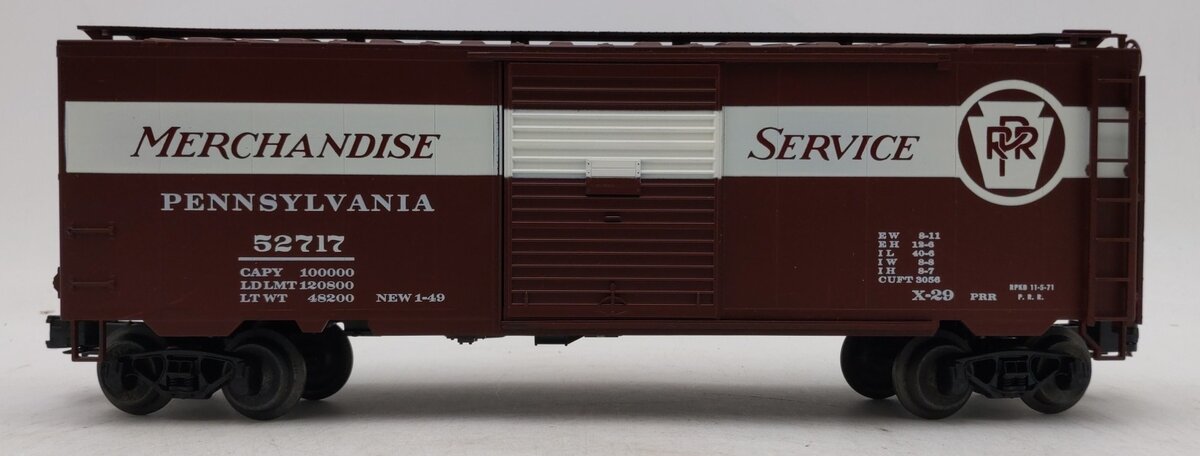Weaver 3089 Pennsylvania PS1 Boxcar 3-Rail #52717 EX