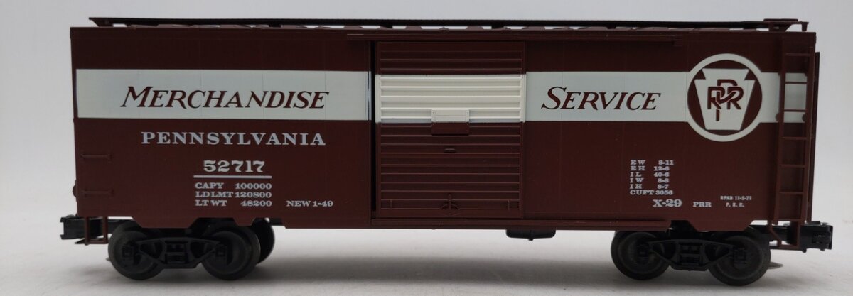 Weaver 3089 Pennsylvania PS1 Boxcar 3-Rail #52717 EX