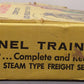 Lionel 1609 Vintage O 246 Steam Freight Set w/1130T, 6162-25, 6057 & 1016/Box