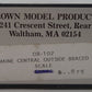 Crown OB-102 O Gauge Maine Central Outside Braced Boxcar #35075 EX/Box
