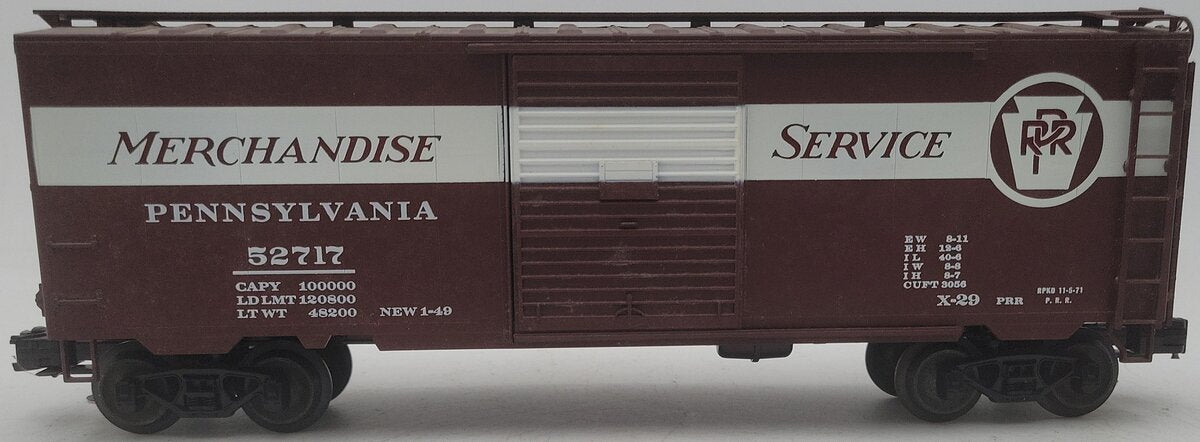 Weaver 3089 Pennsylvania PS1 Boxcar 3-Rail #52717 EX/Box