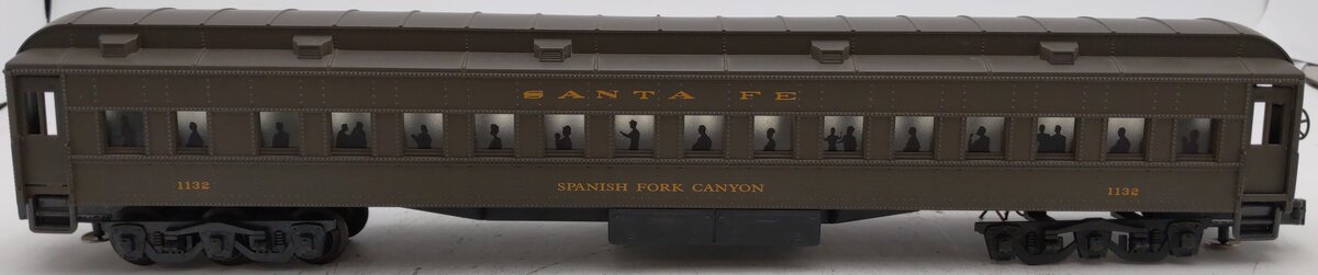 K-Line K1132 O Santa Fe "Spanish Fork Canyon" 18" Heavyweight Coach Car #1132/Box