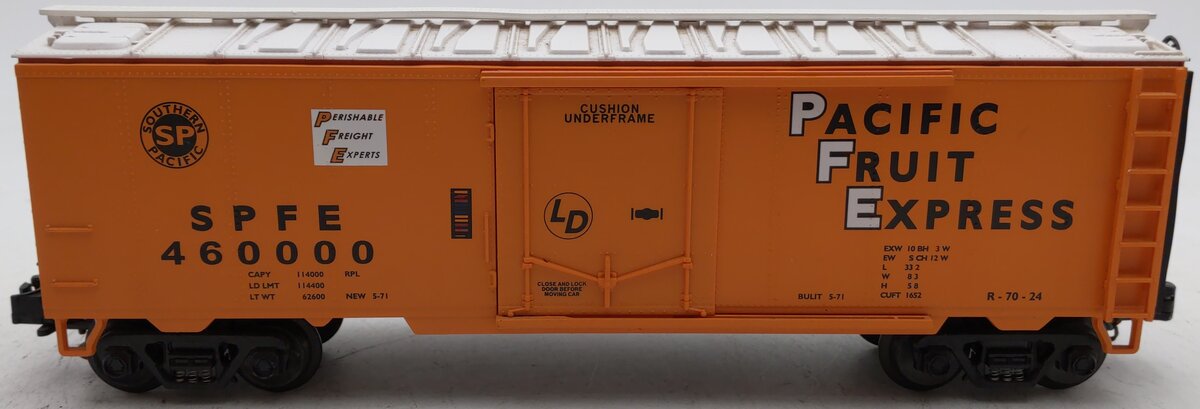 MTH 20-94007 O Southern Pacific Reefer Car #460000 VG/Box