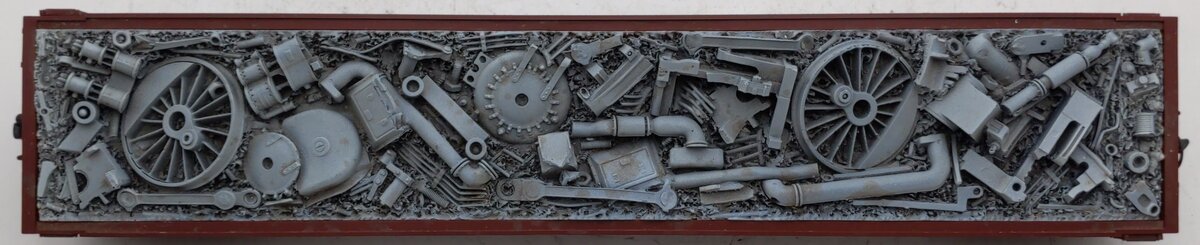 MTH 20-98004 O Gauge Southern Gondola with Junk Load #60750 VG/Box
