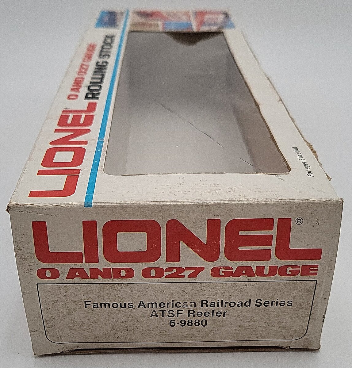 Lionel 6-9880 O Gauge AT&SF Famous American Railroad Refrigerator Car EX/Box