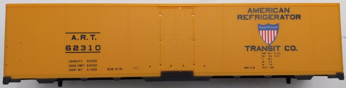 Inter Mountain ORAR1310 O Gauge American Refrigerator Transit Car Kit #62310 EX/Box