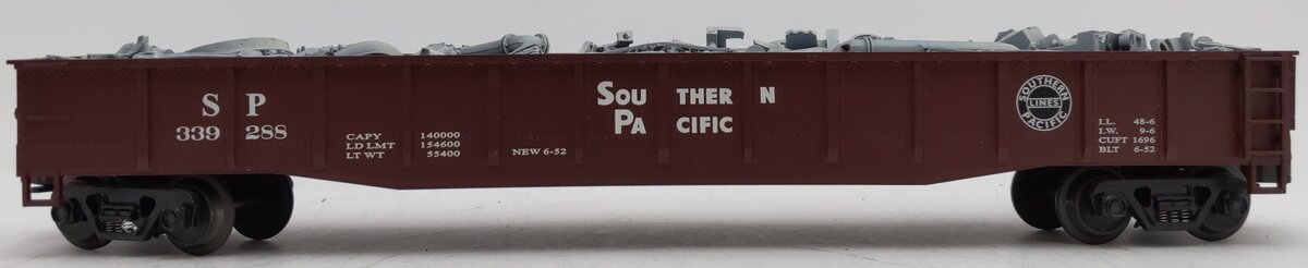 MTH 20-98003 O Gauge Southern Pacific Gondola with Junk Load #339288 EX/Box